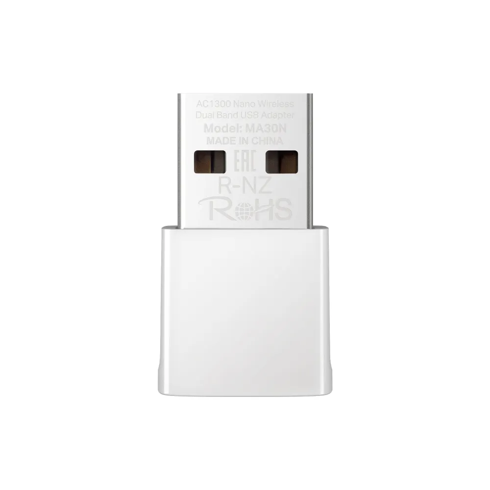 Ma30n Nano P.redw Usb Mercusys Ac1300 Dual Band (2077)