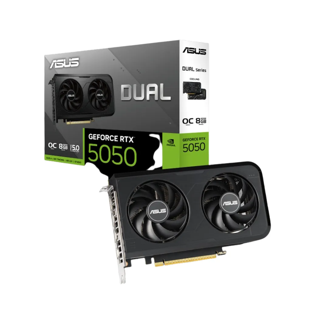 Placa De Video Asus Geforce Rtx 5050 8g Dual Gddr6 Oc