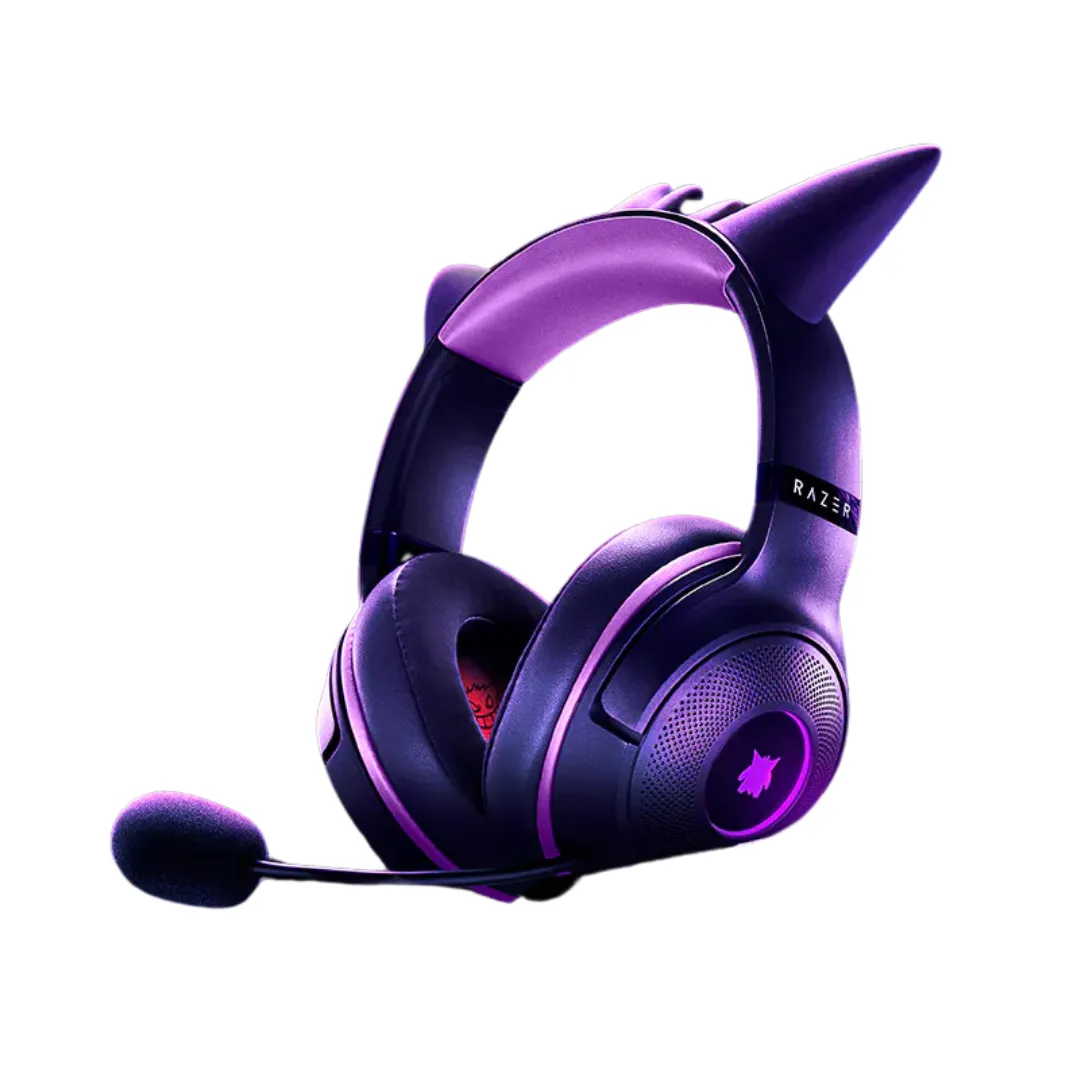 Auriculares Usb Gamer Razer Kraken Kitty V2 Pokemon Gengar Edition