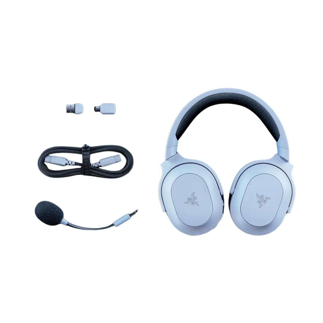 Auriculares Gamer Razer Barracuda X Chroma White Inalambricos Rgb