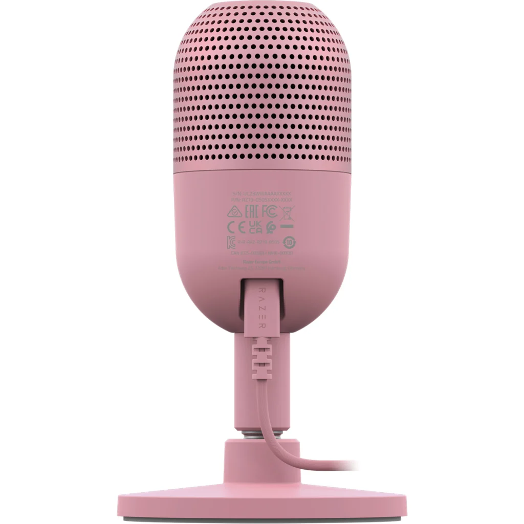 Microfono Razer Seiren V3 Mini Ultra Compacto Usb Color Rosa