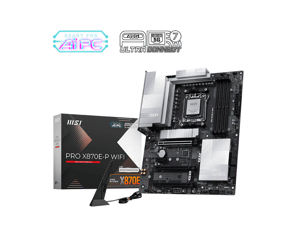 Motherboard Msi Pro X870e-p Wifi Am5-ddr5 Box Atx