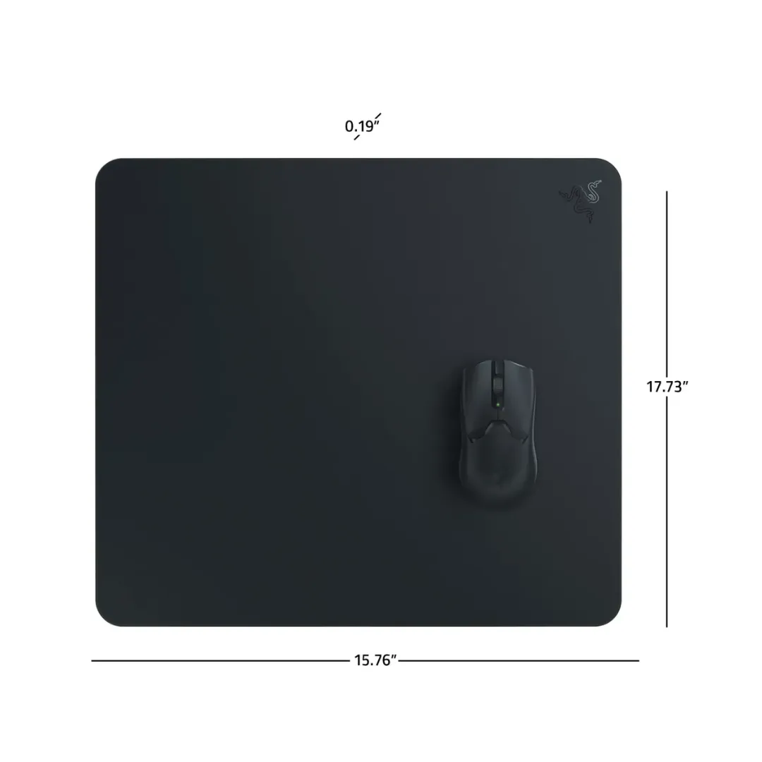 Mouse Pad Razer Atlas Black De Vidrio Templado Premium