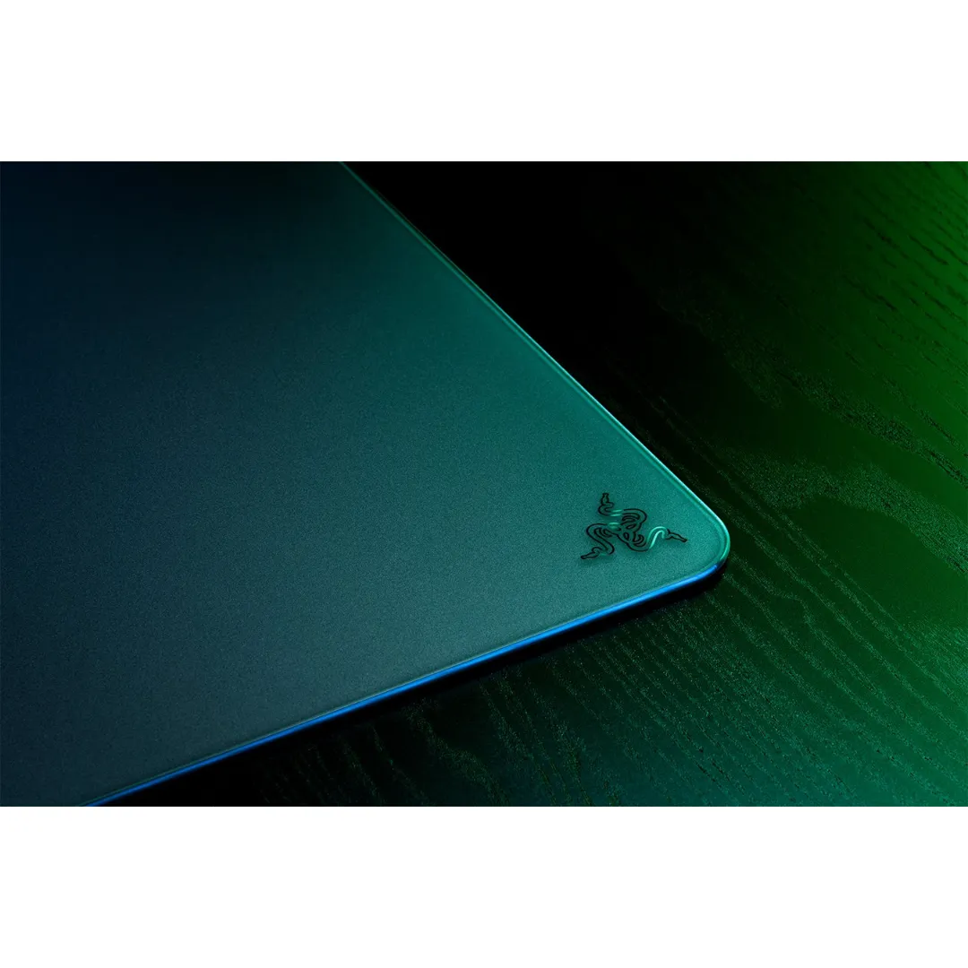 Mouse Pad Razer Atlas Black De Vidrio Templado Premium