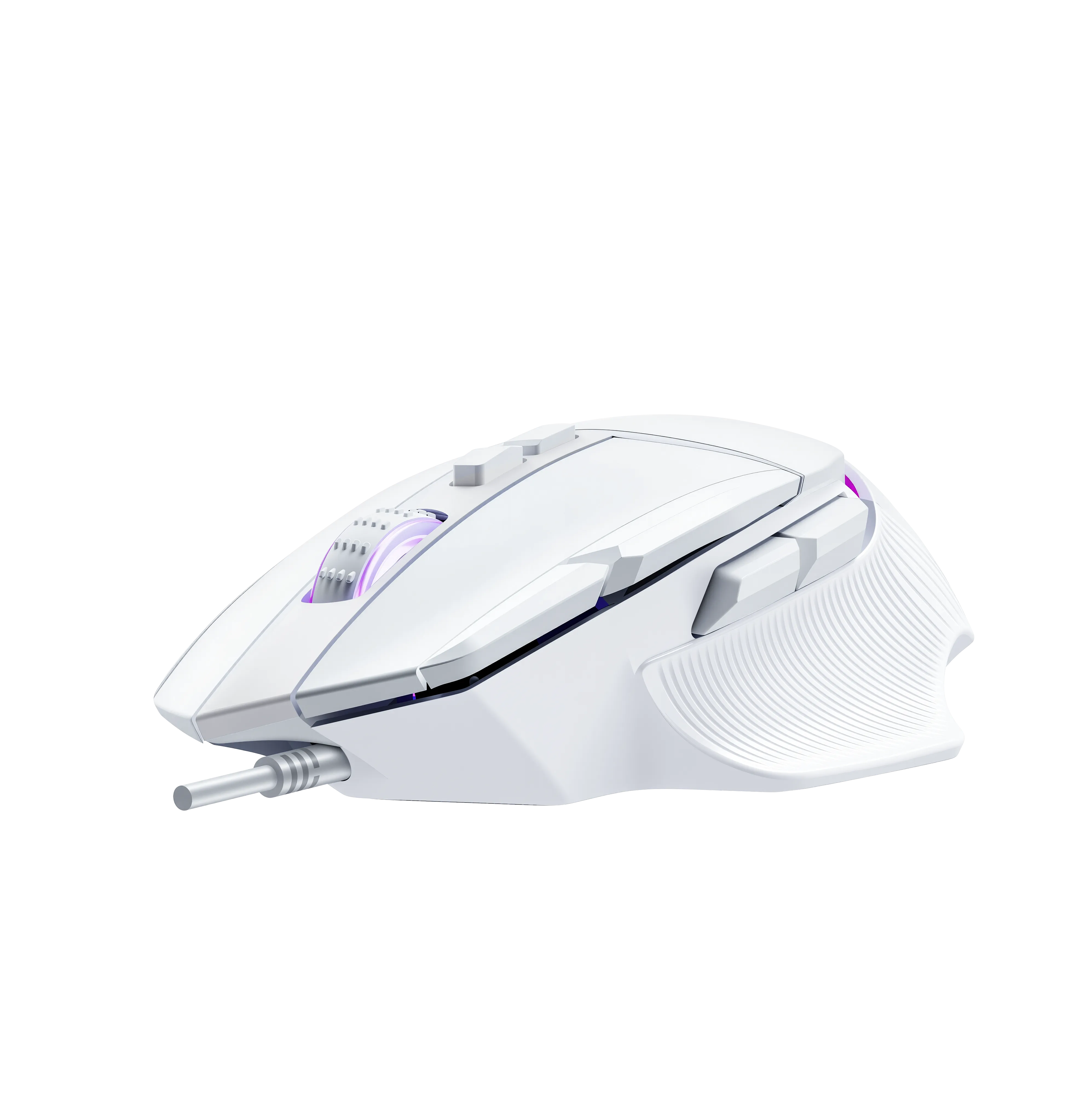 Combo Gamer Raptor Teclado Mecanico 68 Teclas White + Mouse Rgb 8000dpi White + Mouse Pad S