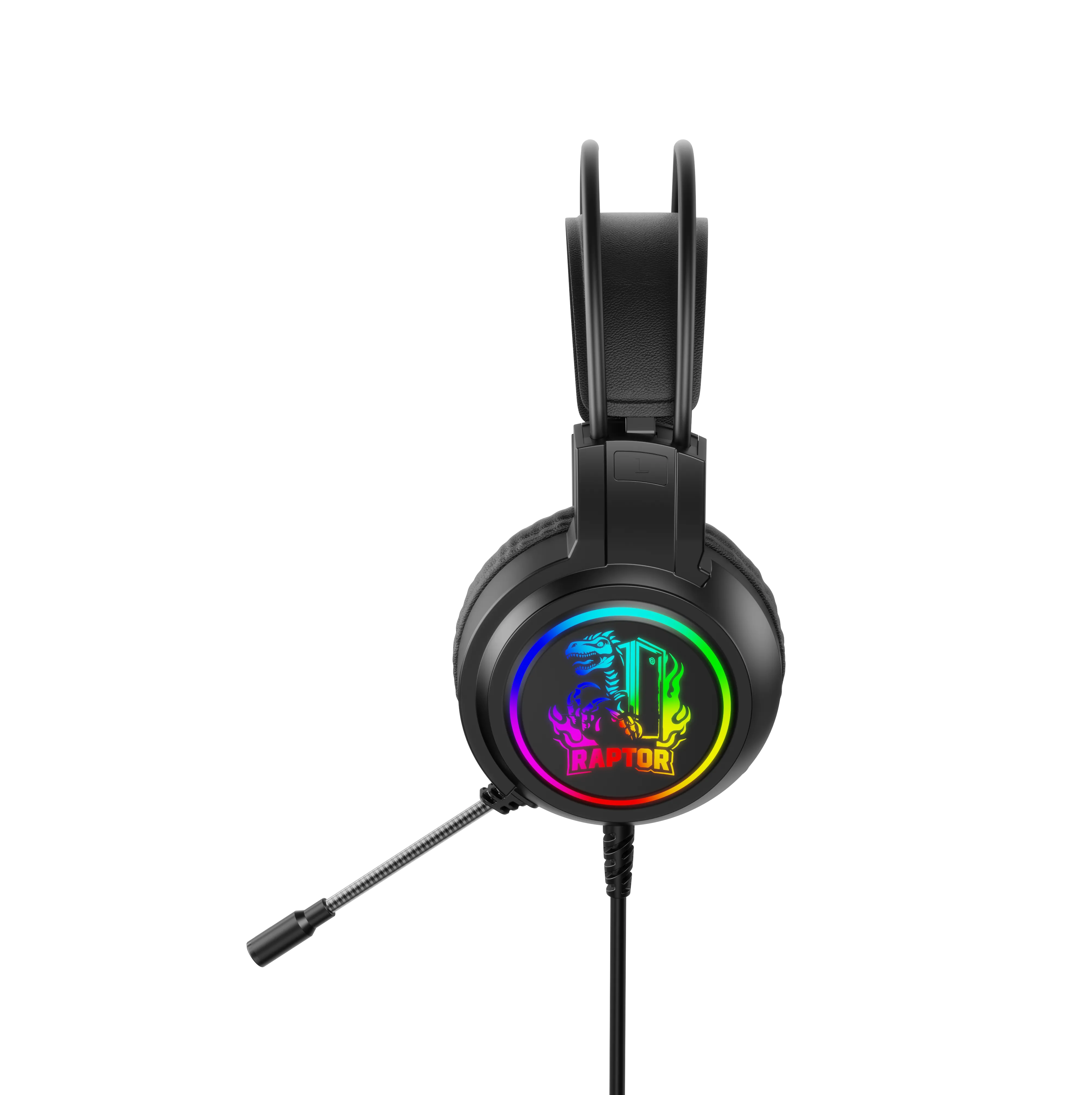 Auricular Gamer Raptor Shadow Core Rgb Jack 3.5mm