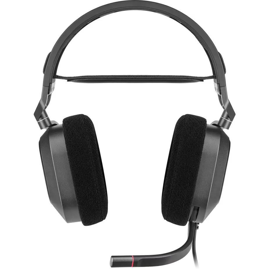Auricular Gaming Cableado Corsair Hs80 Rgb Usb Carbon