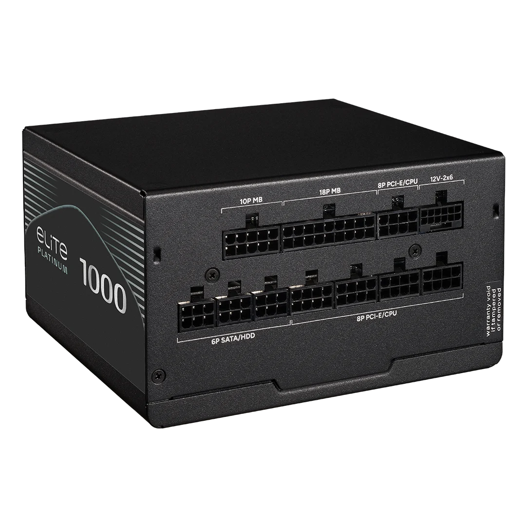 Fuente Cooler Master Elite Platinum 1000w Full Modular — foto 2