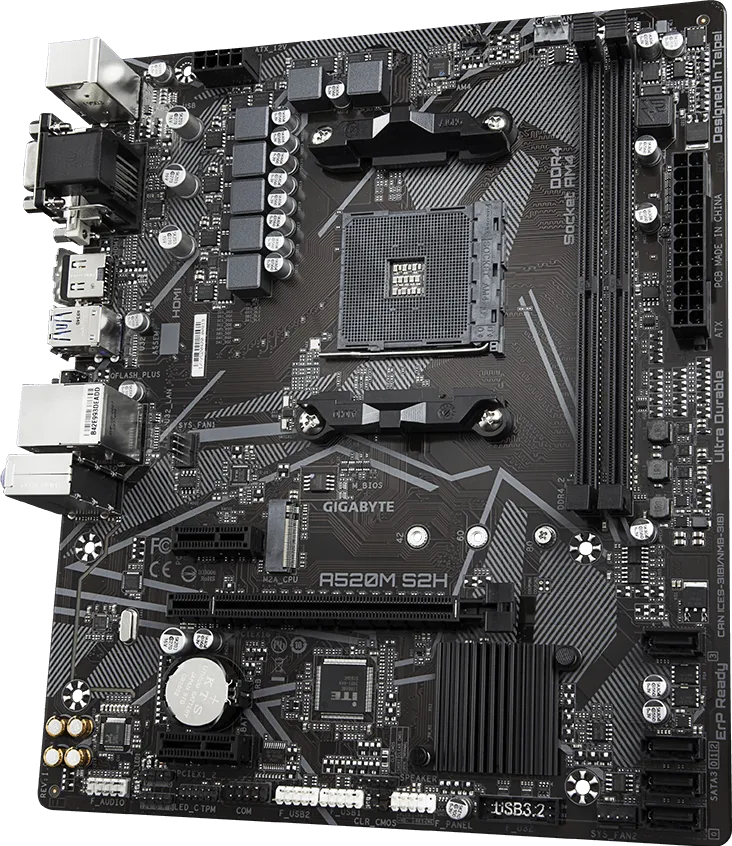 Motherboard Gigabyte A520m S2h Ultra Durable Am4 Ddr4 — foto 5