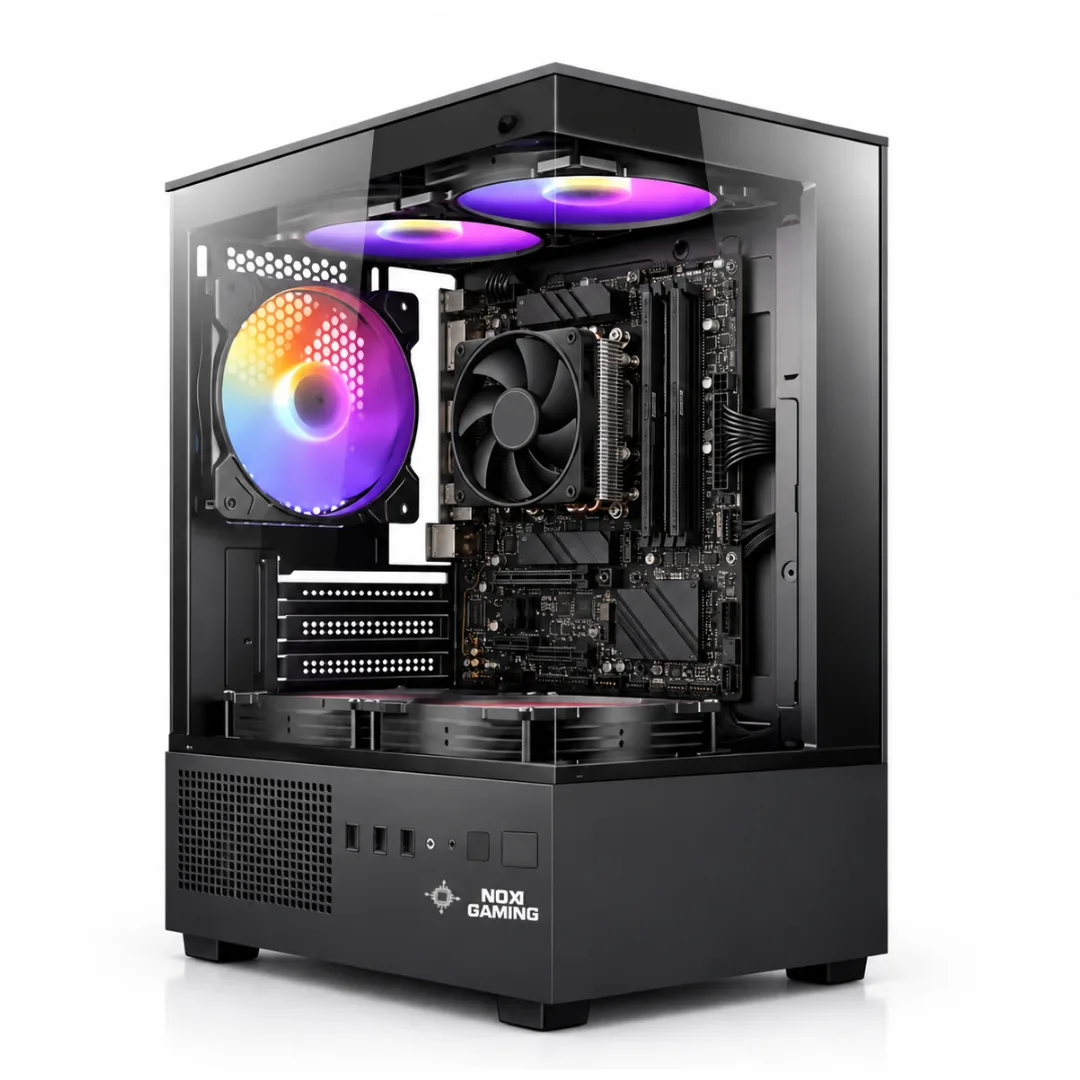 Noxi Gaming Pc Amd Ryzen 7 5700g | 16 Gb | 480gb | Wifi | Monitor Performance 24