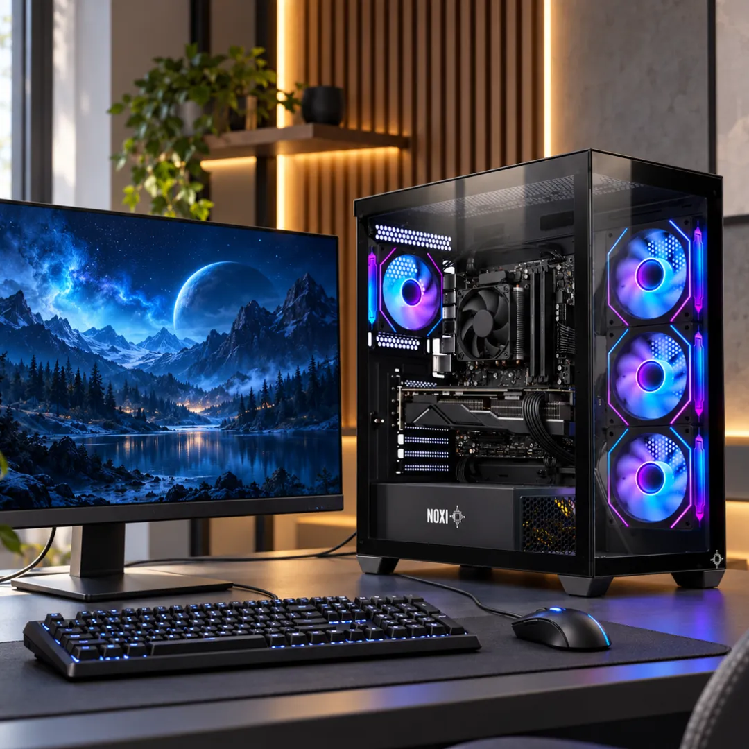Noxi Gaming Pc Amd Ryzen 7 5700 | 32 Gb | 960gb | Rx 7600 — foto 2