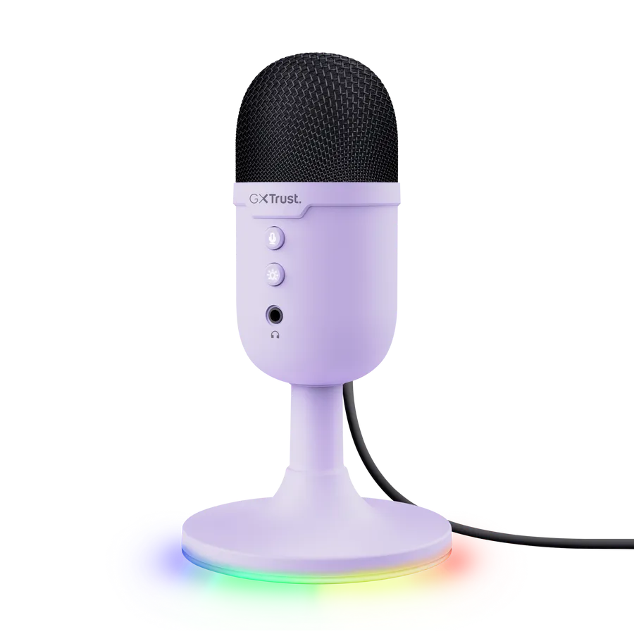 Microfono Trust Yunix Usb Purple Gxt234p