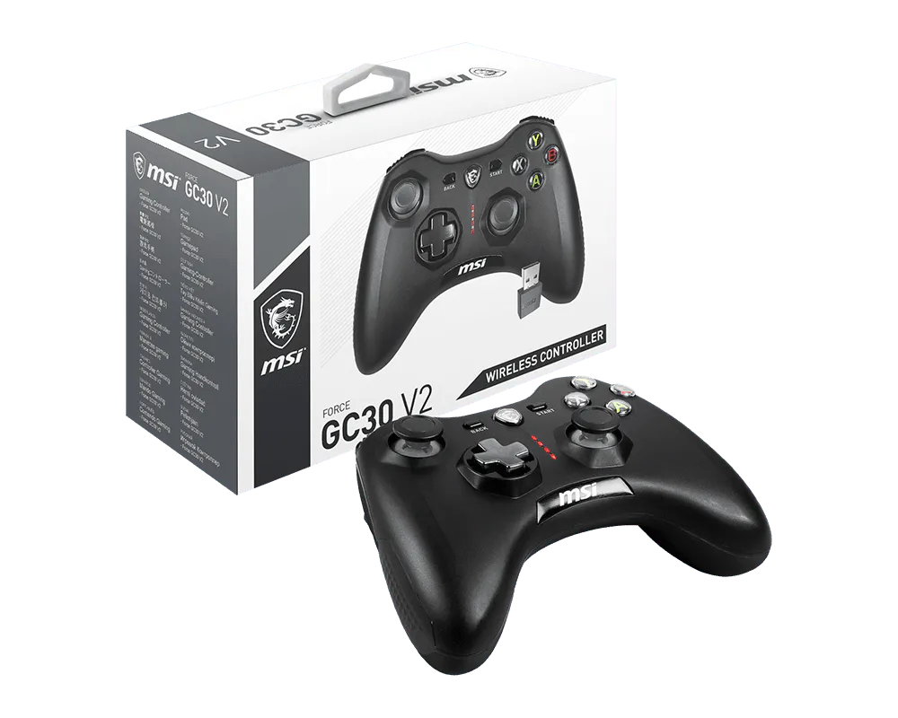 Joystick Msi Force Gc30 V2 Wireless P-windows-android Black