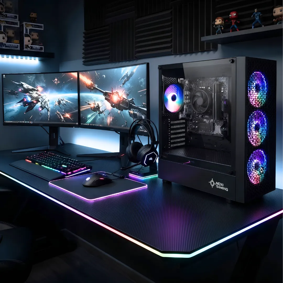 Noxi Gaming Pc Amd Ryzen 5 3400g | 16 Gb | 480gb | Wifi