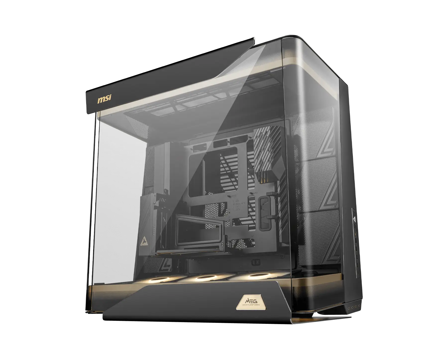 Gabinete Msi Meg Maestro 900r Full Tower Fan Arb 160mm X3
