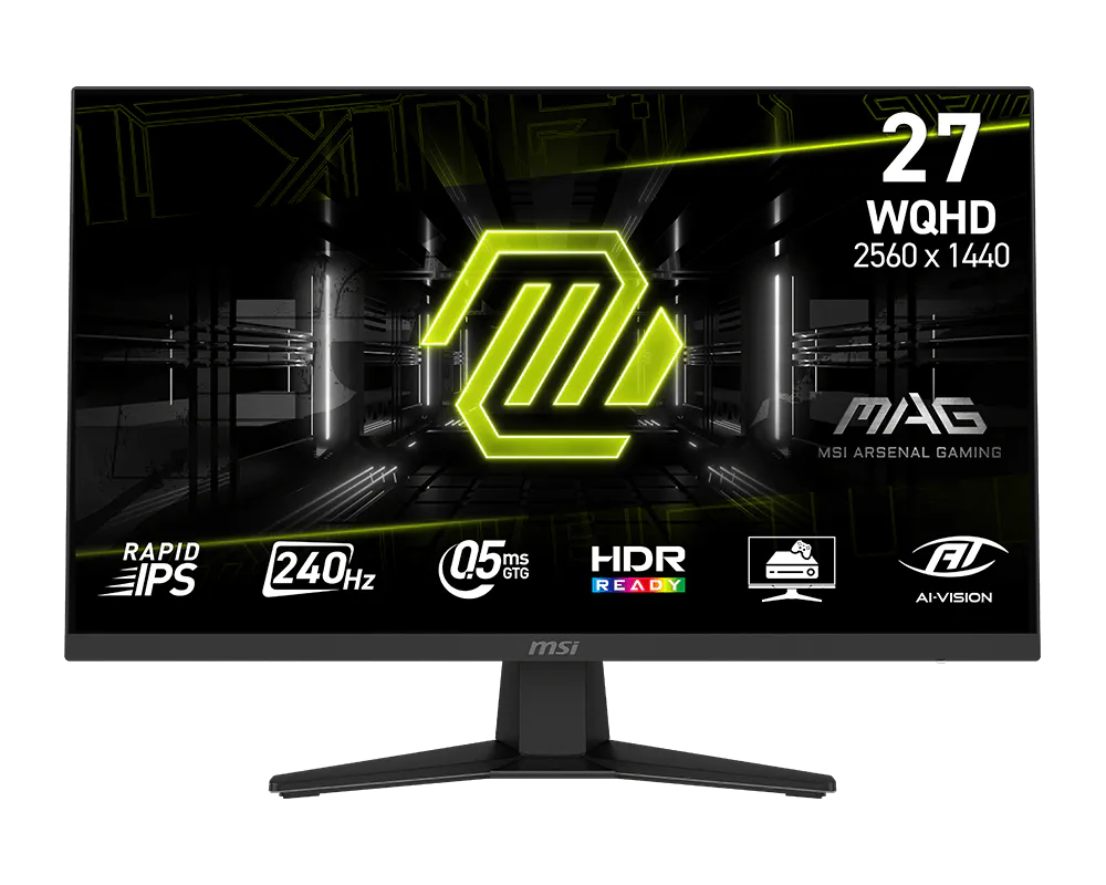 Monitor Msi Mag 274qf X24 27" 240hz Wqhd Hdmi Dp