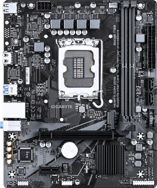 Motherboard Gigabyte H610m K Ddr4 Gen5 Lga1700 Ddr4 — foto 3
