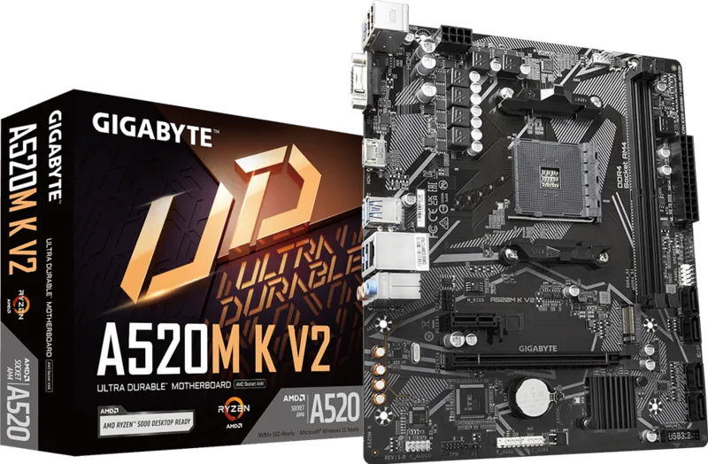 MOTHER GIGABYTE A520M K V2 AM4 DDR4