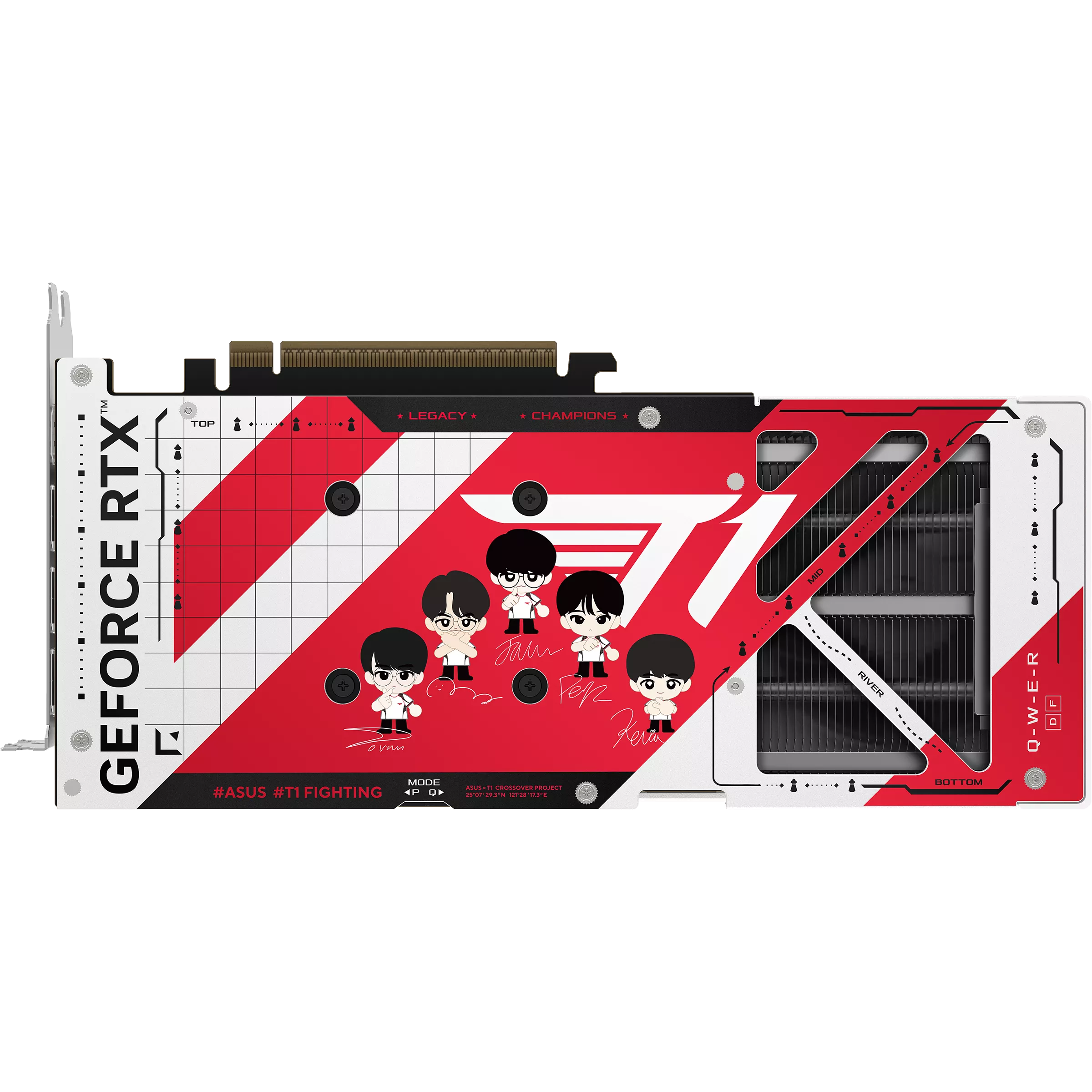 Placa De Video Asus T1 Geforce Rtx™ 5060 Ti 8gb Gddr7 Oc Edition