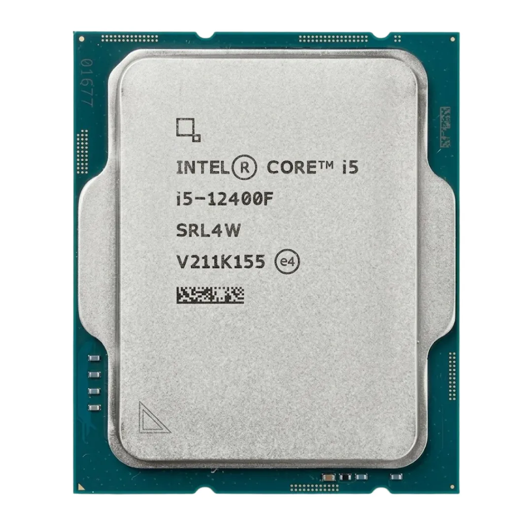 Procesador Intel Core I5 12400f 6 Nucleos Lga1700 S-cooler Y S-video Oem-tray