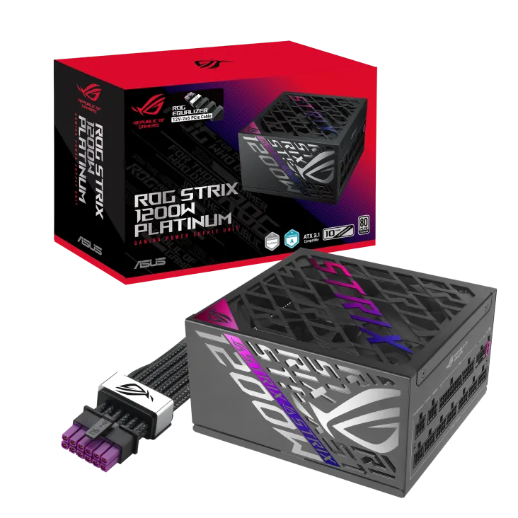 FUENTE ASUS ROG-STRIX 1200W PLATINUM GAMING