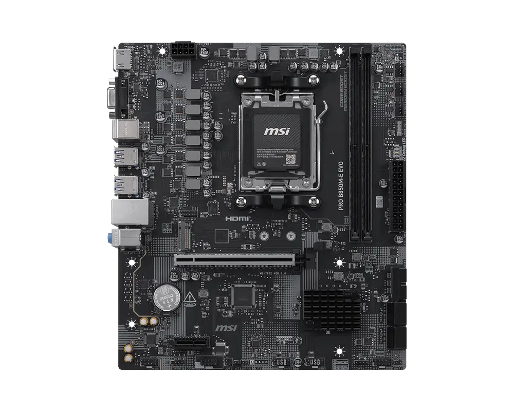 Motherboard Msi Pro B850m-e Evo Am5 Ddr5 — foto 2