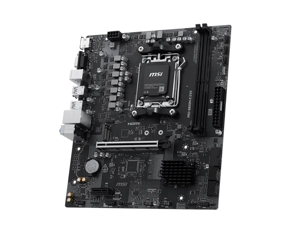 Motherboard Msi Pro B850m-e Evo Am5 Ddr5 — foto 3