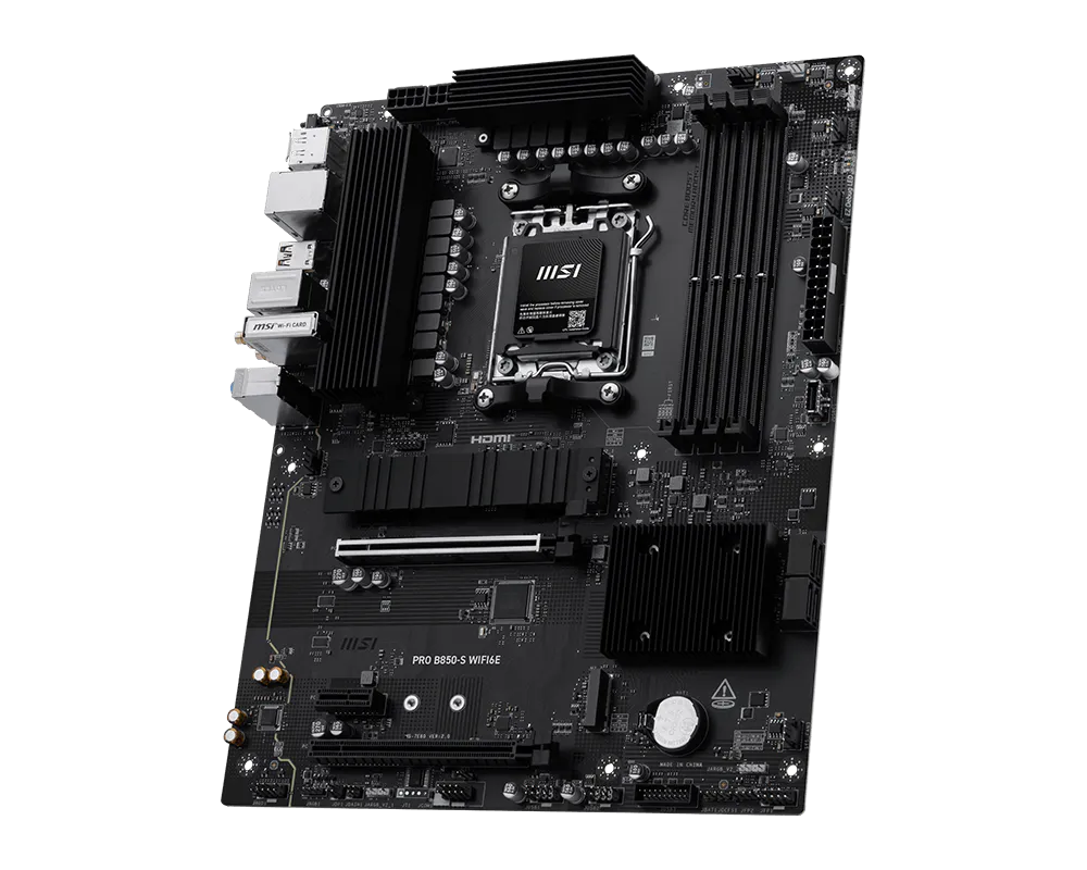 Motherboard MSI PRO B850-S WIFI6E AM5 DDR5 — foto 4