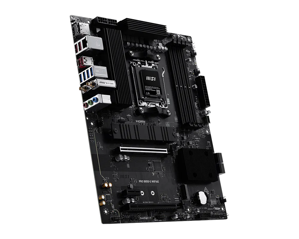 Motherboard MSI PRO B850-S WIFI6E AM5 DDR5 — foto 5