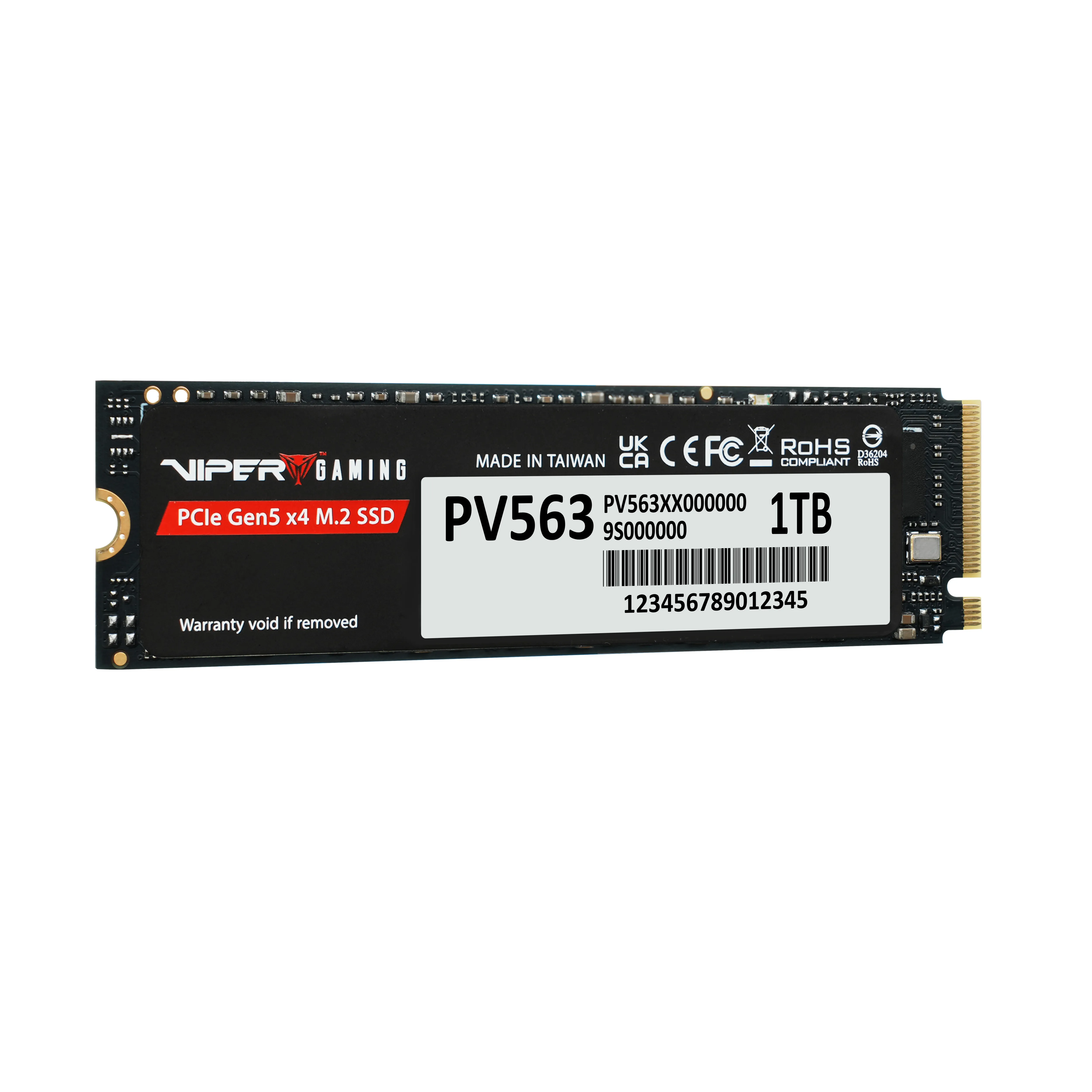 Disco Solido Patriot Pv563 Ssd 1tb Pcie Gen5 X4 M.2 2280 Hyperfast 14000mb-s