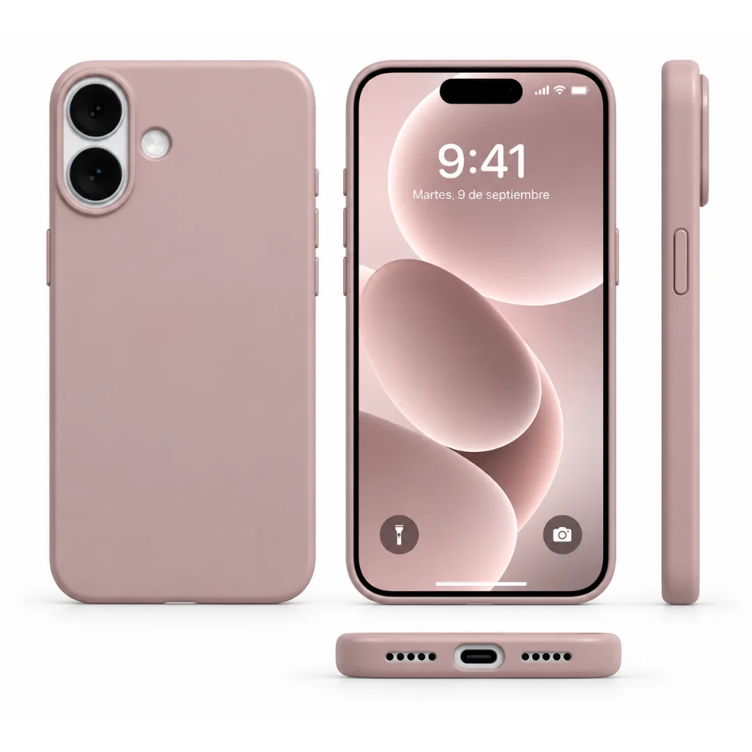 Funda Iphone 17 Rosa Apagada — foto 2
