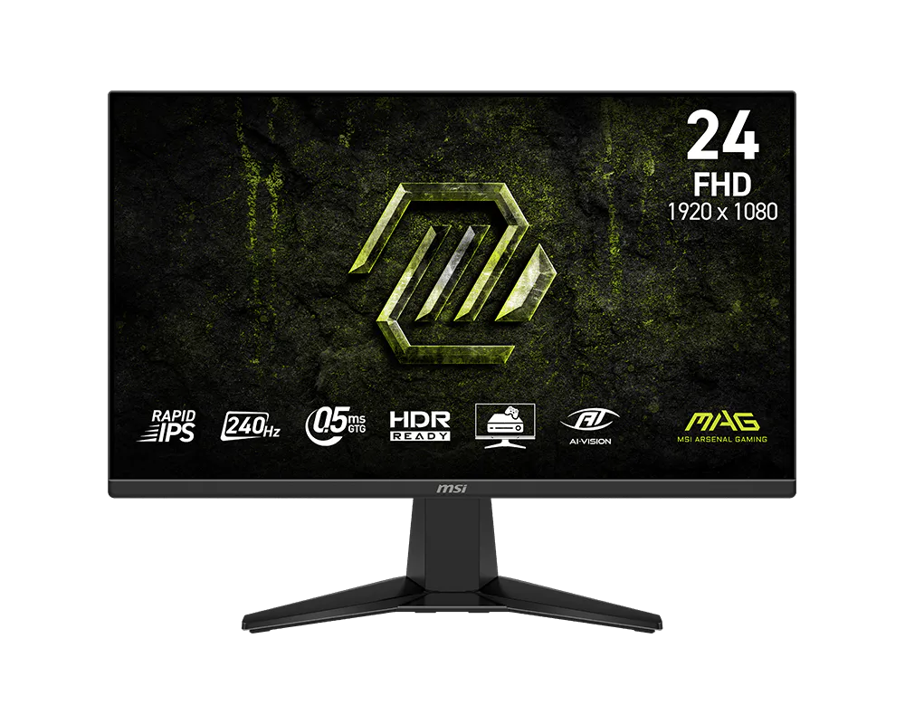 MONITOR MSI MAG 245F X24 24" 240HZ FHD HDMI-DP