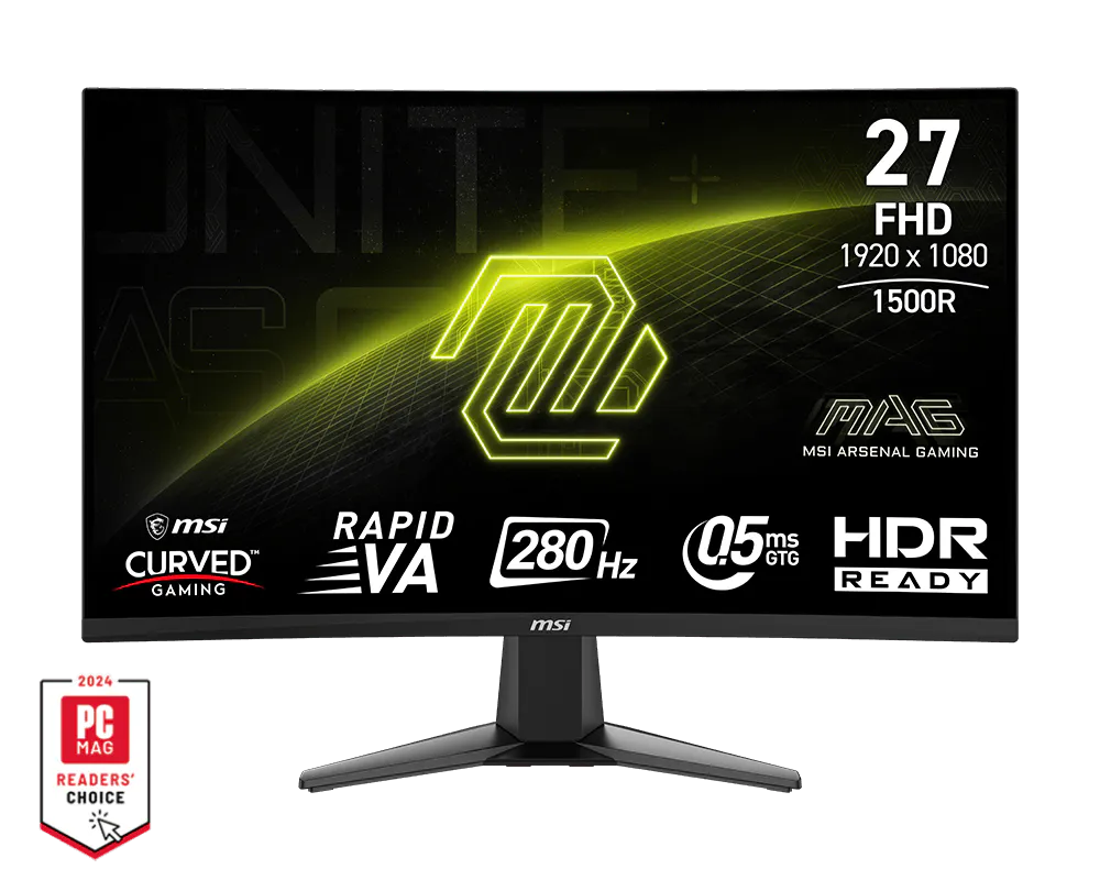 MONITOR MSI MAG 276CXF CURVO 27" 280HZ FHD HDMI-DP