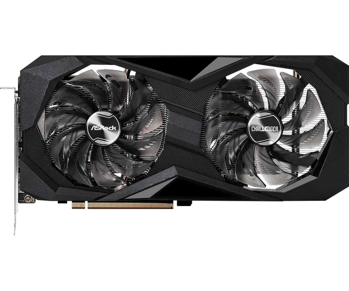Placa De Video Asrock Rx7600 Challenger 8gb Oc
