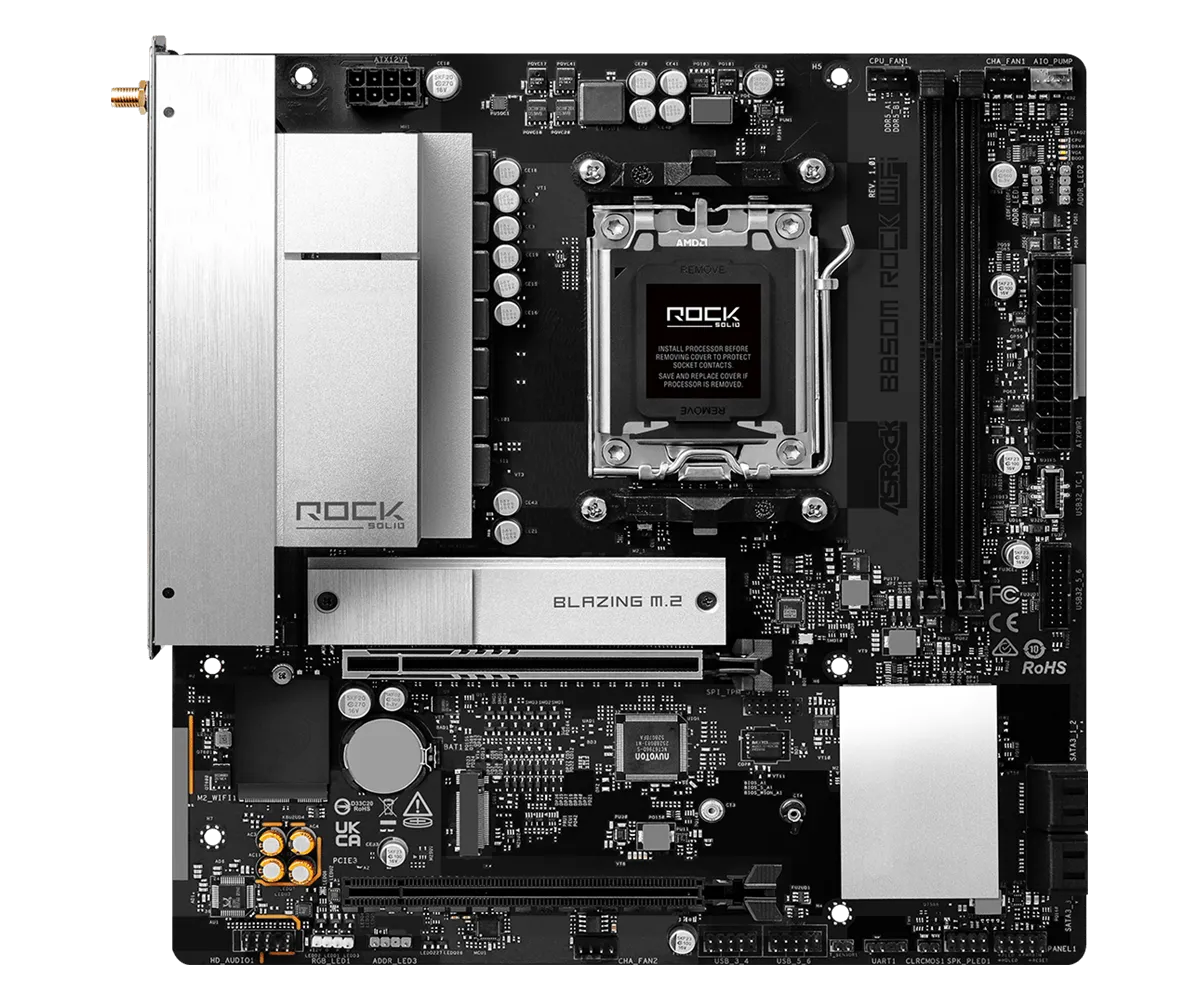 Motherboard Asrcok B850m Rock Wifi