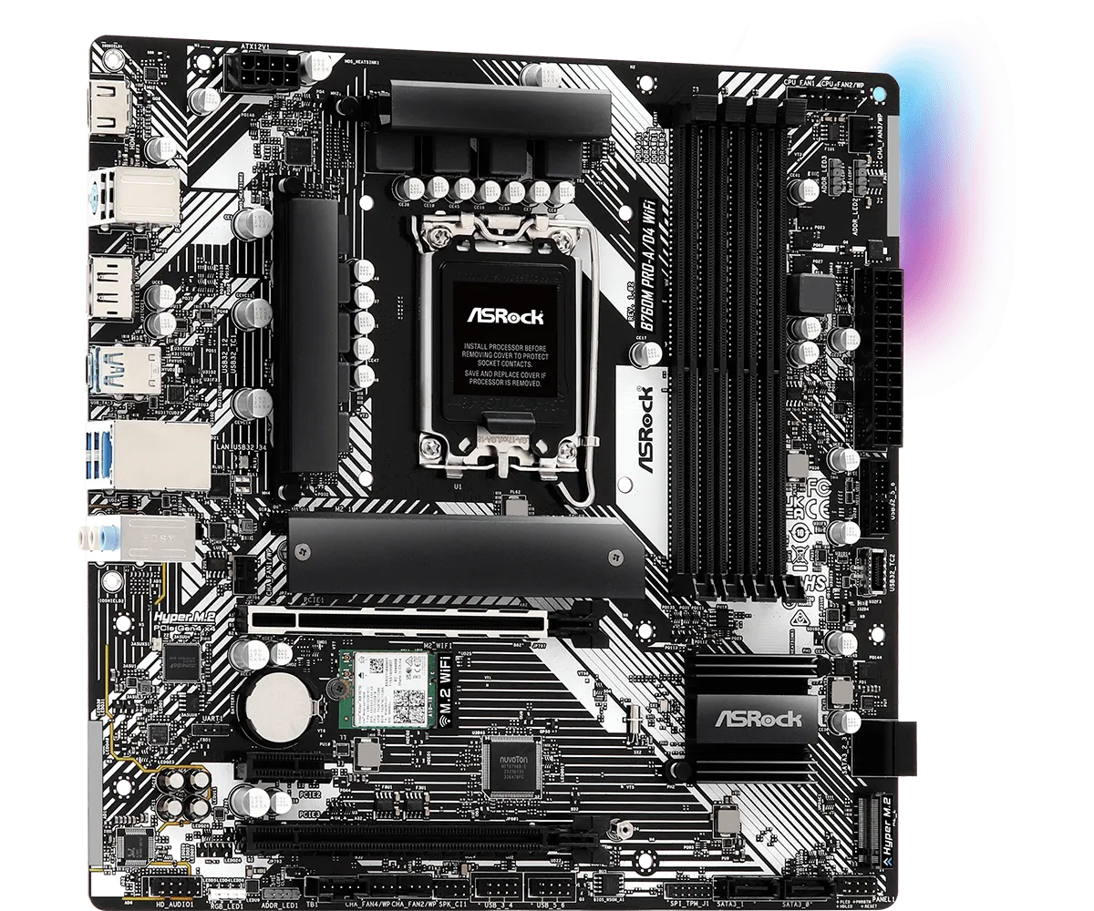 Motherboard Asrock B760m Pro A-d4 Wifi