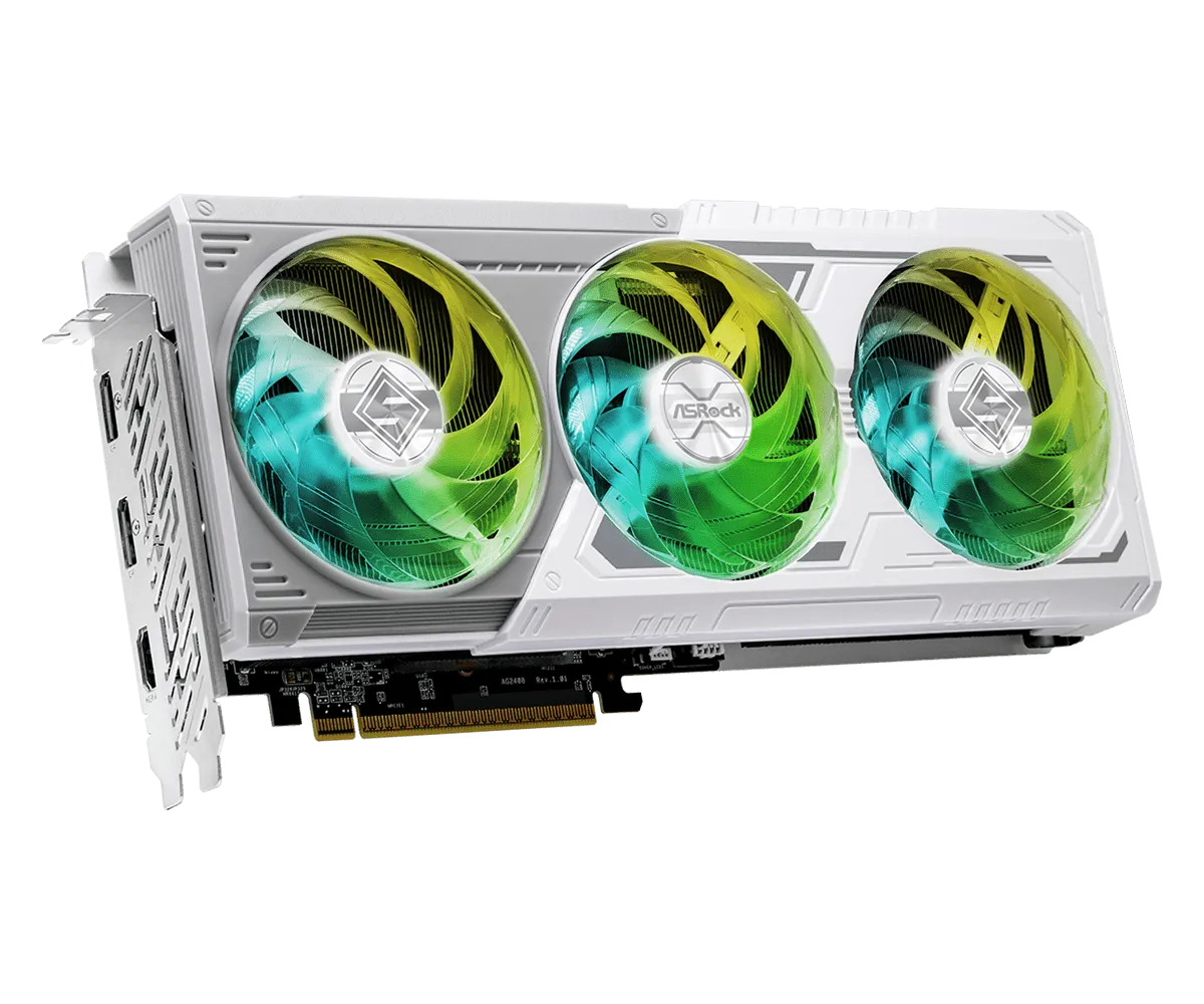Placa De Video Asrock Rx9060xt Steel Legend 16gb Oc