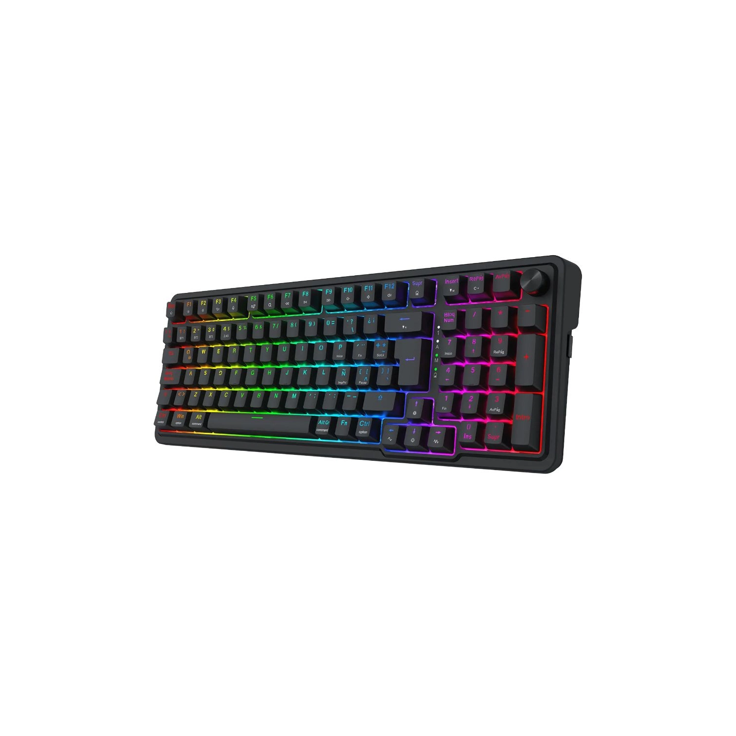 Teclado Inalambrico Redragon Eisa K686 Magnetico 98-por-ciento — foto 2