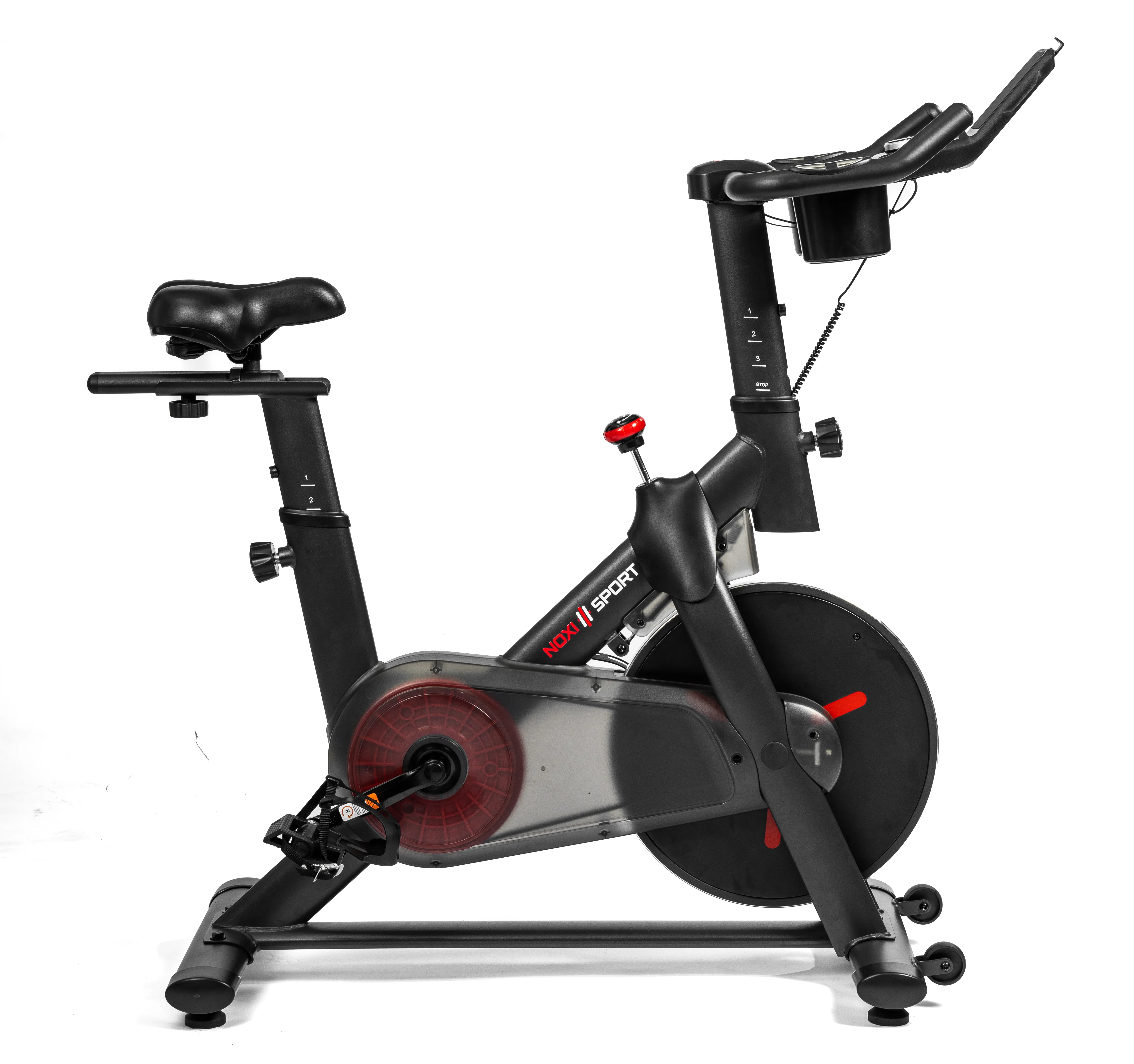Bicicleta Fija Noxi Celeritas | Volante de Inercia Magnético | Pantalla Lcd 