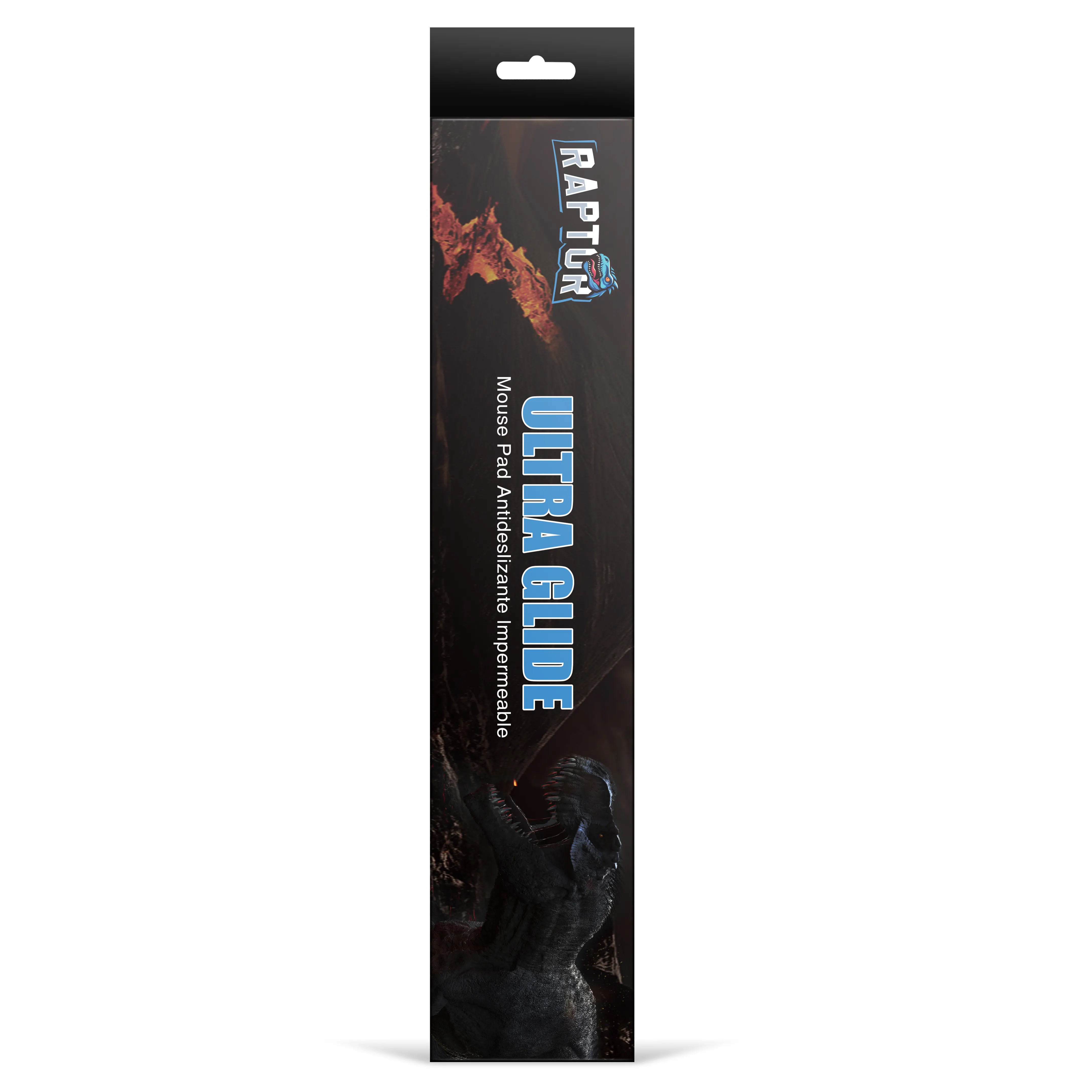 Mouse Pad Gamer Raptor Ultra Glide Antideslizante Impermeable L (700x300x3mm)