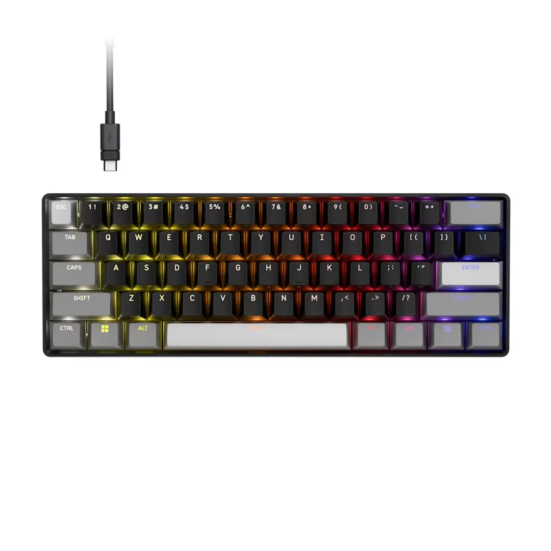 TECLADO CORSAIR CLIPPER PRO MINI BLACK