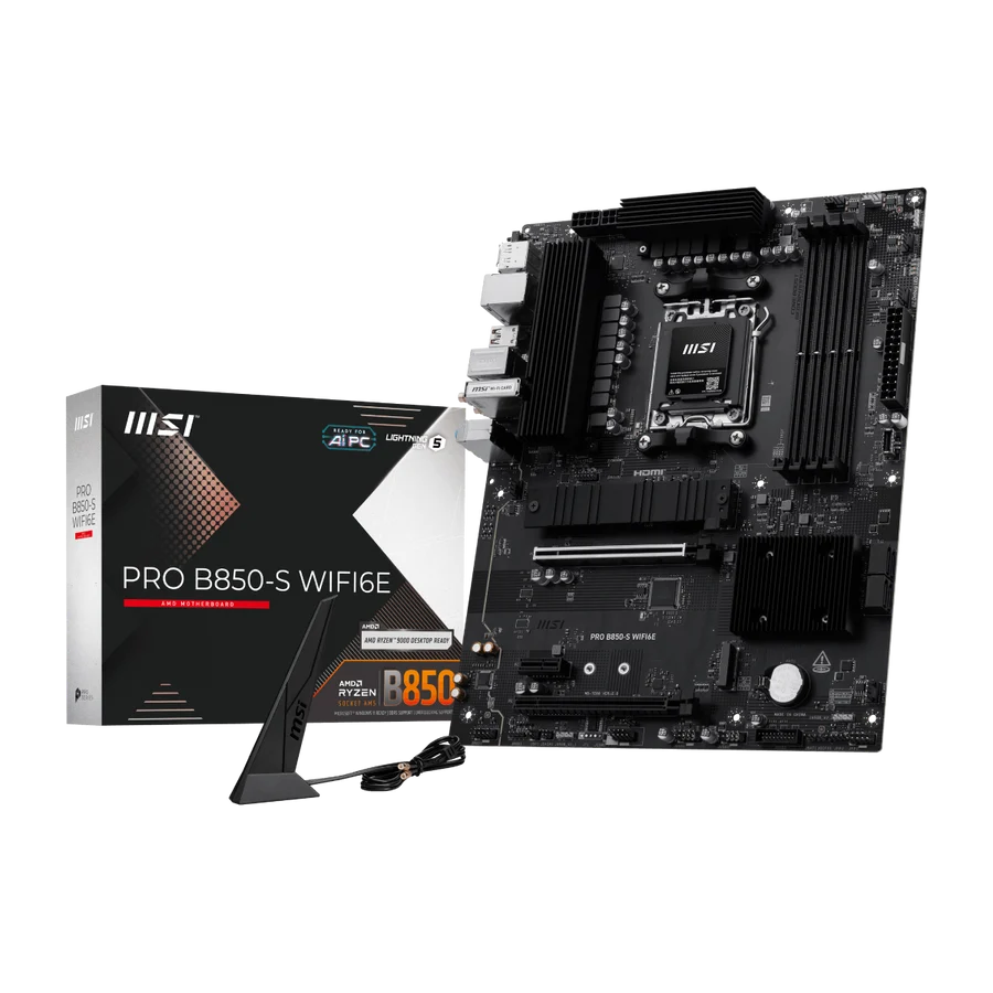 MOTHERBOARD MSI PRO B850-S WIFI6E AM5-DDR5