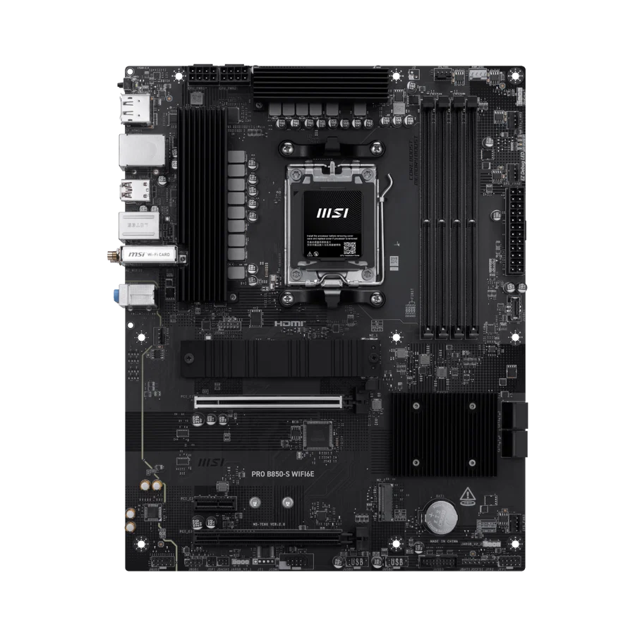 Motherboard Msi Pro B850-s Wifi6e Am5-ddr5