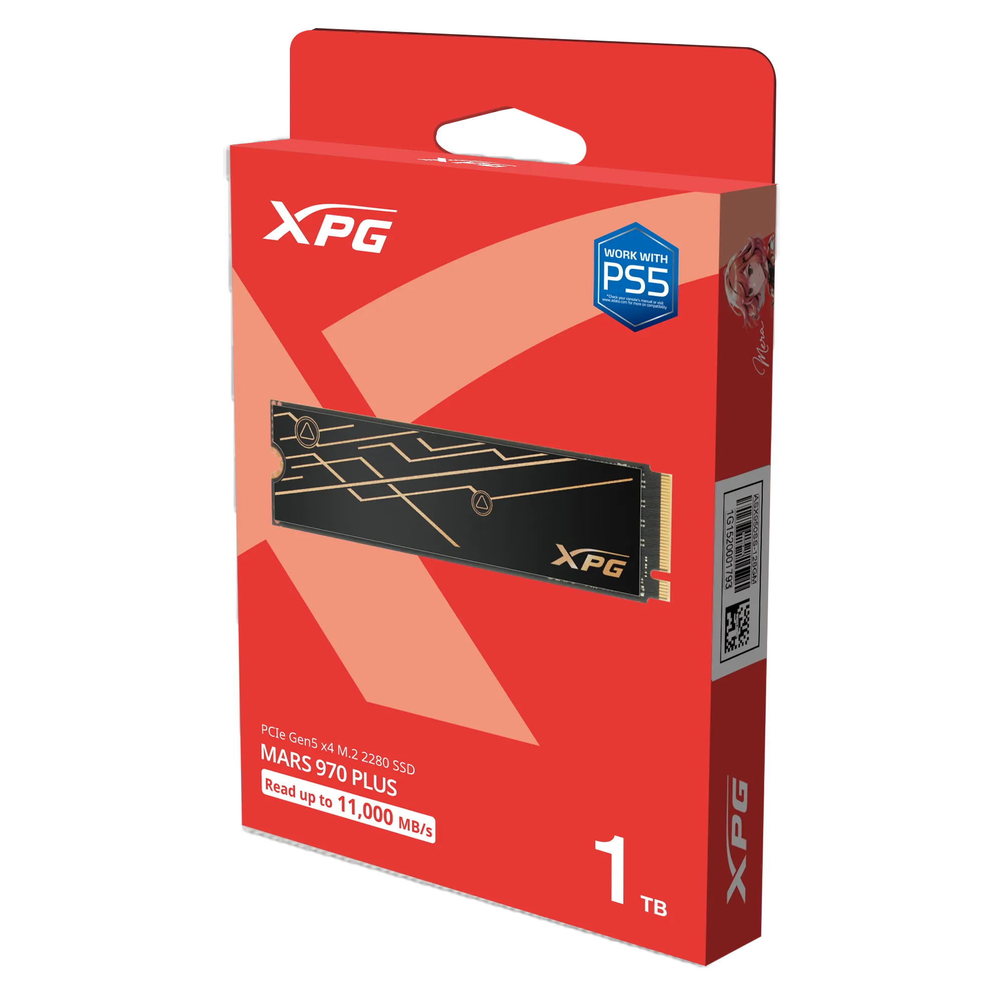 Disco Interno 1tb Adata Xpg Mars 970 Plus Pcie Gen5 X4 M.2 2280 Ssd