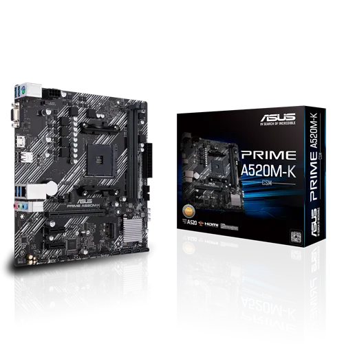 MOTHERBOARD ASUS PRIME A520M-K-CSM AM4-DDR4